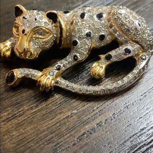 Vintage Panther Brooch